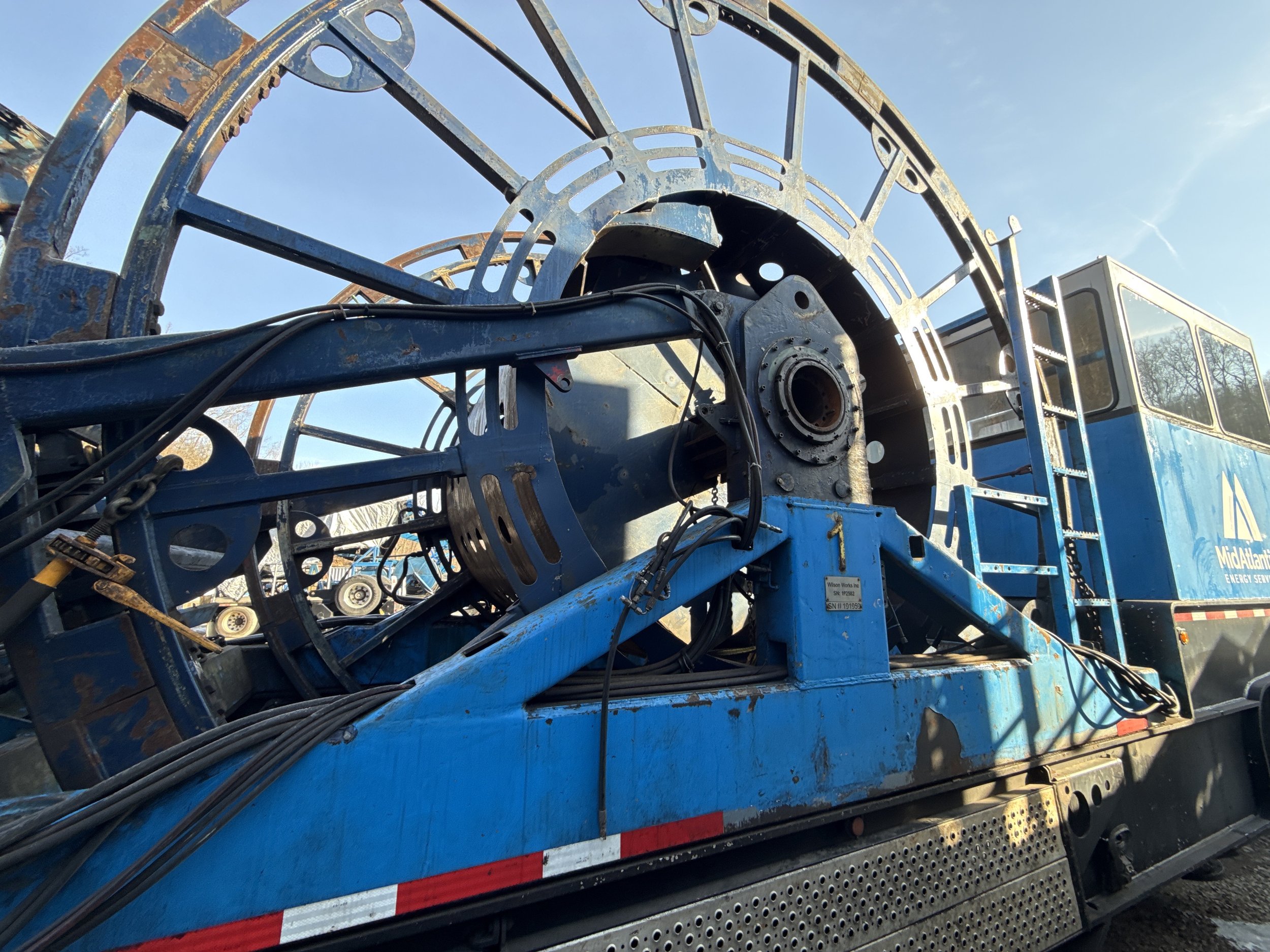 Yard Spooler Coil Tubing Reel | MTE Equipment Company | MTE Equipment ...